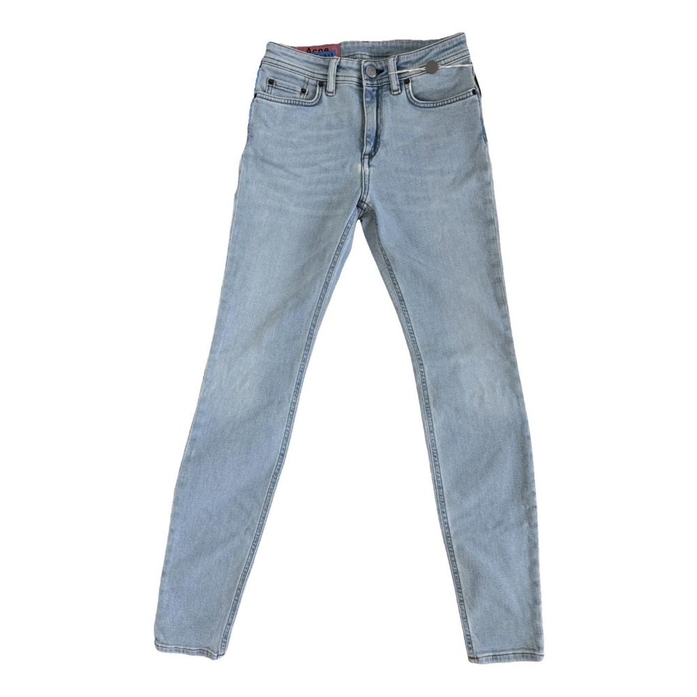 SOLD NWT Acne Studios Light Blue Wash Women’s Slim Jeans